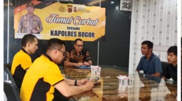 Kegiatan Jumat Curhat Polres Bogor: Masih Mendominasi Dalam Giat Menyerap Aspirasi dan Menjalin Komunikasi Dua Arah dengan Warga Masyarakat