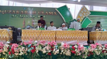 Mudzakarah Ulama Se-Aceh, Abu Paya Pasi Doakan Mualem Menang Di Pilkada 2024